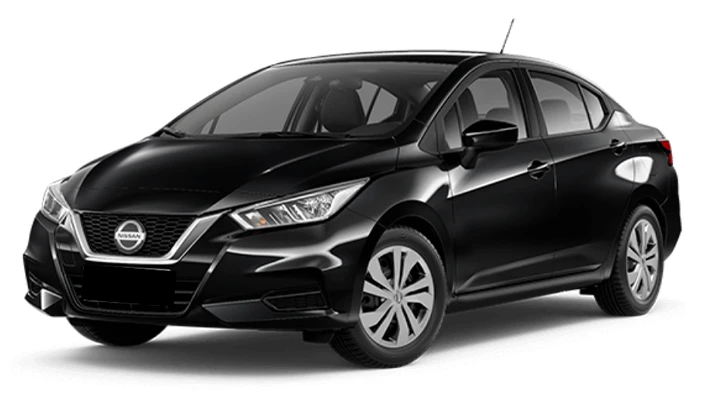 Carro modelo Versa da Nissan Versa Preto